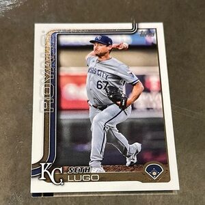 Topps KC Royals Player Card - Seth Lugo